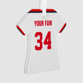 Ornement du Washington Baseball Jersey (devant)