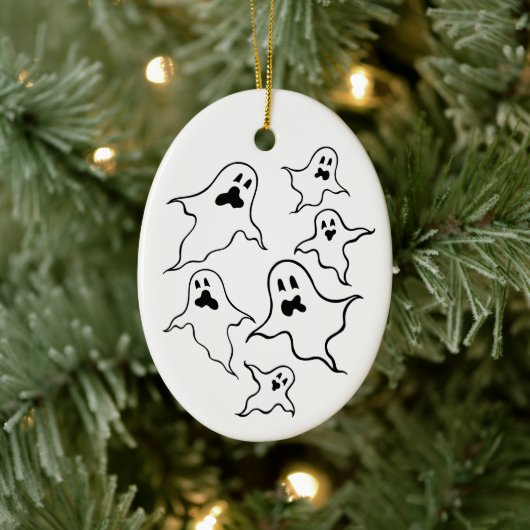 Ornement Éffrayant d'Halloween Ghosts (Arbre)