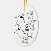 Ornement Éffrayant d'Halloween Ghosts (Gauche)