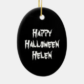 Ornement Éffrayant d'Halloween Ghosts (Dos)