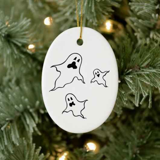 Ornement Éffrayant d'Halloween Ghosts (Arbre)