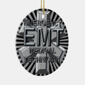 Ornement EMT Logo Gris (Droite)