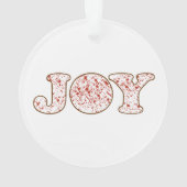 Ornement en acrylique Joie (dos)