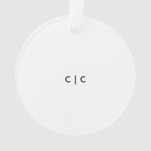 Ornement en acrylique, Ornement en cercle en acryl