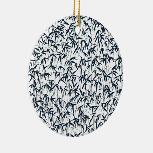 Ornement en bambou noir (Droite)