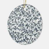 Ornement en bambou noir (Gauche)