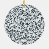 Ornement en bambou noir (Dos)