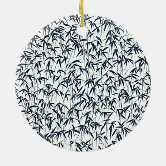 Ornement en bambou noir (Dos)