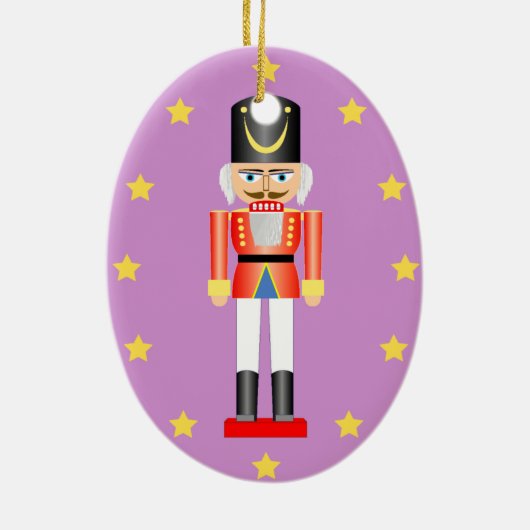 Ornement en bois 2 de Noël de soldat (Dos)