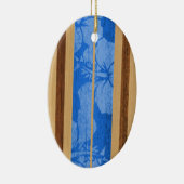 Ornement en bois de planche de surf de Faux (Droite)