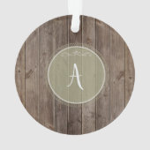 Ornement en bois rustique (dos)