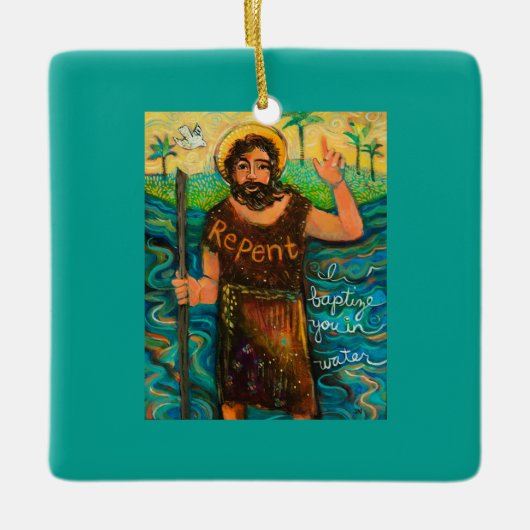 Ornement en céramique (Devant)