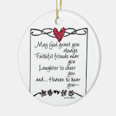 Ornement en céramique (Gauche)