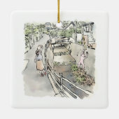 ORNEMENT EN CÉRAMIQUE されにくじ (Dos)