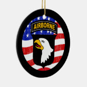 Ornement En Céramique 101st AÉROPORTÉ (Droite)