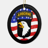 Ornement En Céramique 101st AÉROPORTÉ (Gauche)