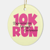 Ornement En Céramique 10K Run Sport Rose (Gauche)