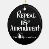 Ornement En Céramique 18e amendement (Gauche)