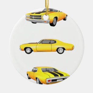 Ornement En Céramique 1970 Chevelle SS :