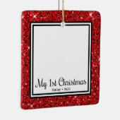 Ornement En Céramique 1er Noël de la marionnette (Droite)