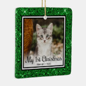 Ornement En Céramique 1er Noël des chatons (Droite)