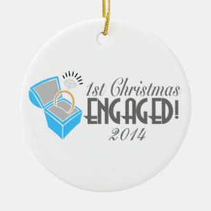 Ornement En Céramique 1er Noël Engagé Ornament Daté