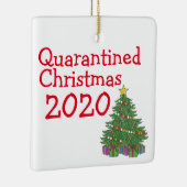 Ornement En Céramique 2020 Arbre de Noël en quarantaine (Droite)