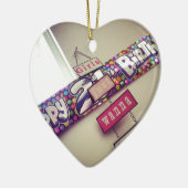 Ornement En Céramique 21ème Anniversaire (Gauche)