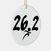 Ornement En Céramique 26,2 marathon (Droite)