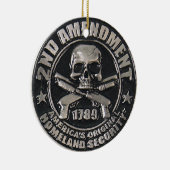 Ornement En Céramique 2ème Médaille d'amendement (Droite)