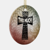 Ornement En Céramique 3h16 de John (Droite)