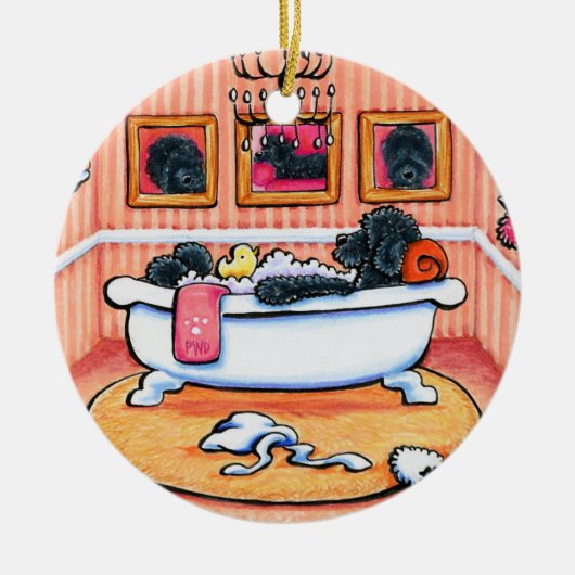 Ornement En Céramique 5 minutes de plus (Devant)