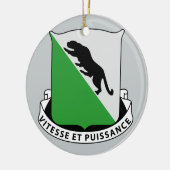 Ornement En Céramique 69e régiment blindé (Gauche)