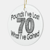 Ornement En Céramique 70 livres d'ornement perdu (Gauche)