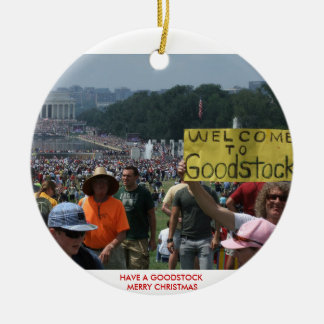 Ornement En Céramique 8-28-2010 accueil à Goodstock ! , AYEZ UN GOODSTO…