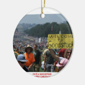 Ornement En Céramique 8-28-2010 accueil à Goodstock ! , AYEZ UN GOODSTO… (Gauche)