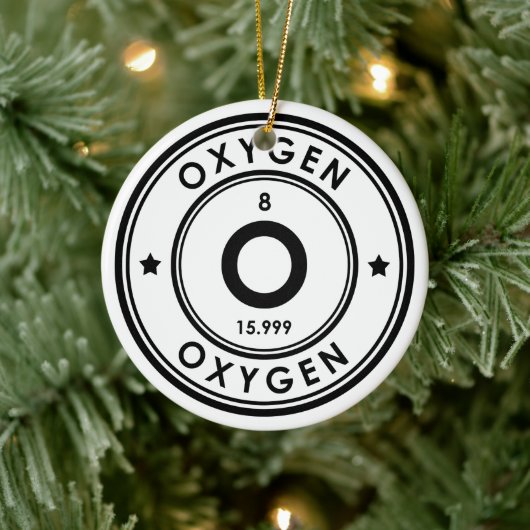 Ornement en céramique à élément d'oxygène (Arbre)