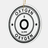 Ornement en céramique à élément d'oxygène (Gauche)
