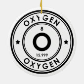 Ornement en céramique à élément d'oxygène (Dos)