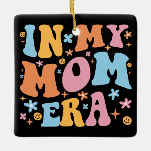 Ornement En Céramique A l'ère de ma mère (Devant)