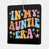 Ornement En Céramique A L'Ère De Ma Tante (Gauche)