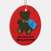 Ornement En Céramique À un cher petit-fils à Noël (Droite)