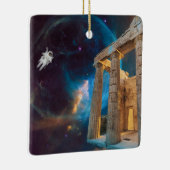 Ornement En Céramique Acropole du Parthénon La Grèce rencontre l'espace (Droite)