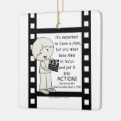 Ornement En Céramique Action (Gauche)