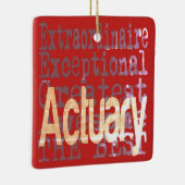 Ornement En Céramique Actuaire Extraordinaire (Droite)