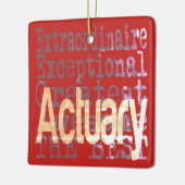 Ornement En Céramique Actuaire Extraordinaire (Gauche)