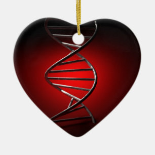 Ornement En Céramique ADN double hélix