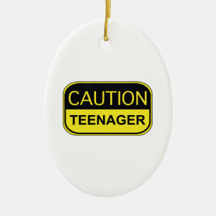 Ornement En Céramique Adolescent de précaution