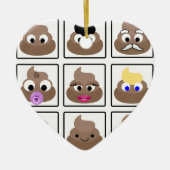 Ornement En Céramique Afficher plusieurs faces (Devant)