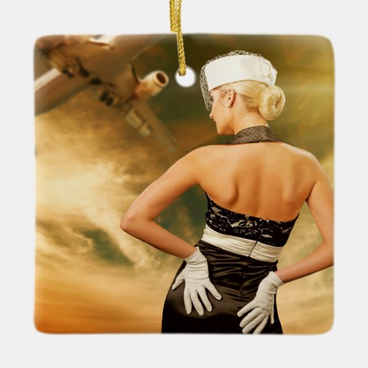 Ornement En Céramique Agent de bord rétroviseur révisé - SRF (Devant)